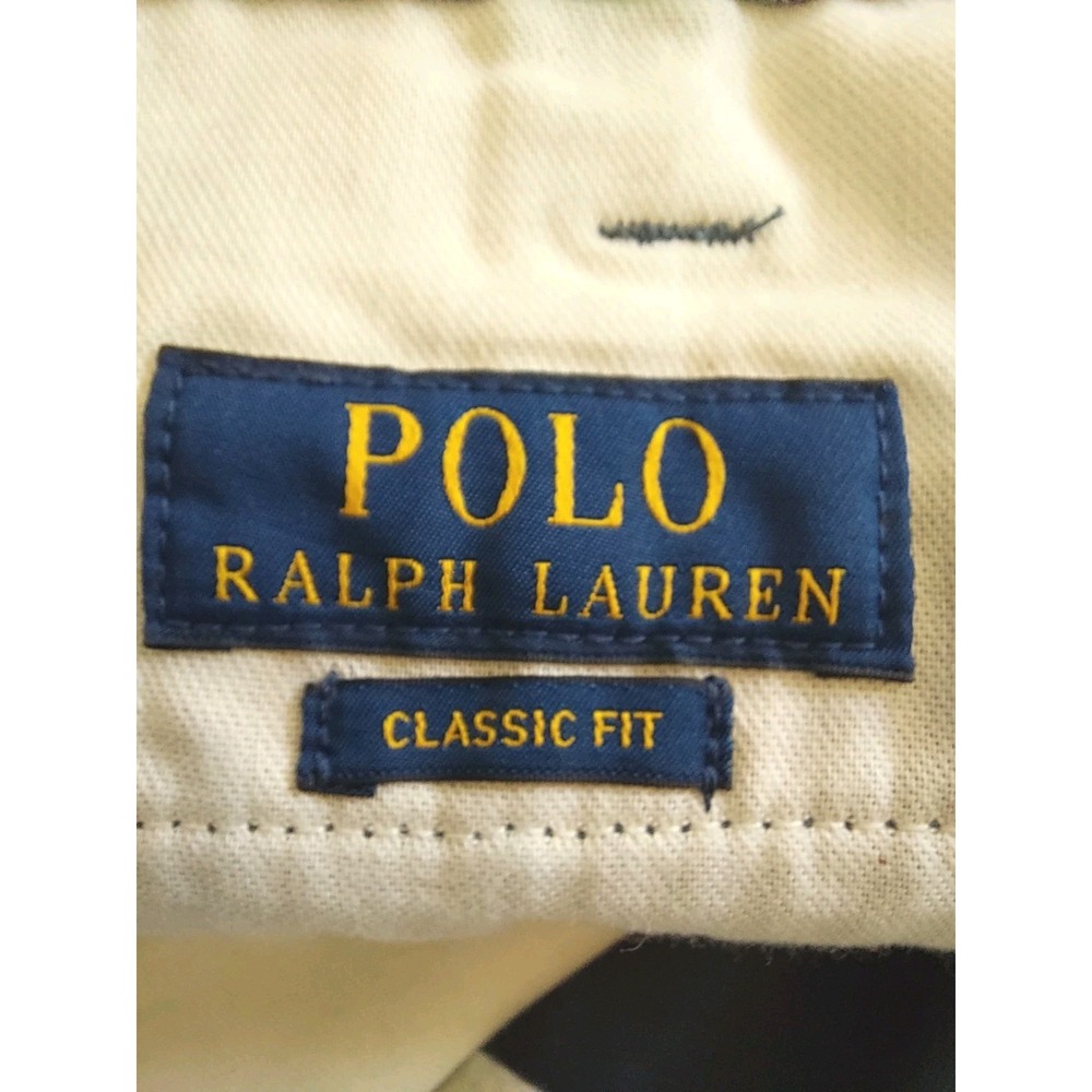 Polo Ralph Lauren Men's Cotton Shorts Big/Tall Blue Flat Front Size 48B $90 NEW! - Picture 6 of 13